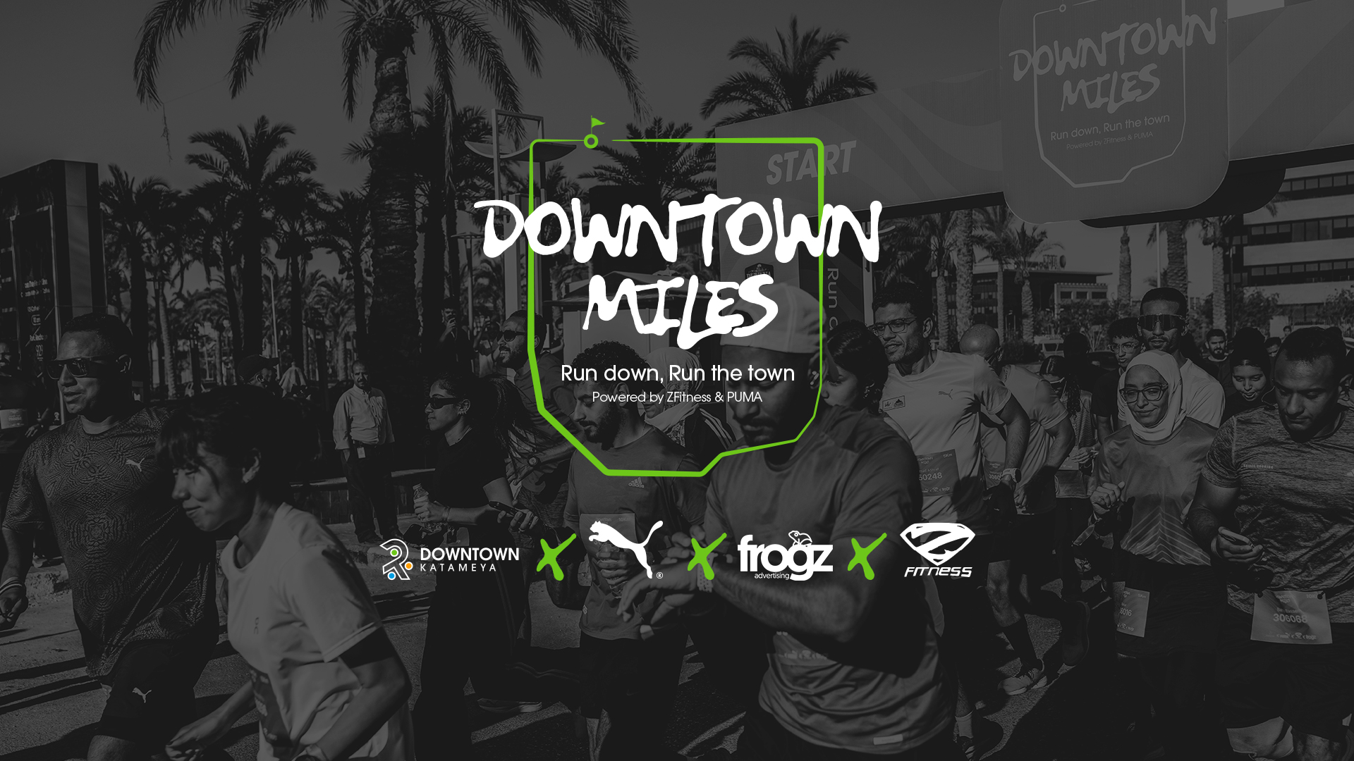 Downtown Miles — Run down, Run the town. Powered by ZFitness & PUMA